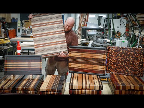 Bookmatched Butcher Blocks