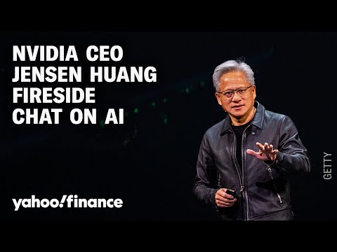 Nvidia CEO Jensen Huang holds fireside chat on AI