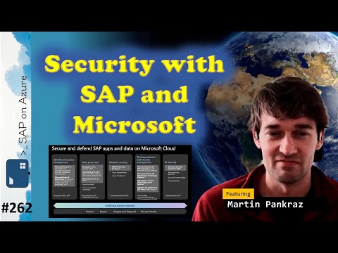 #262 - ToW Security with SAP and Microsoft (Martin Pankraz) | SAP on Azure Video Podcast