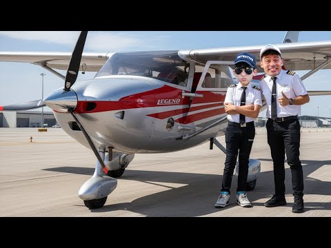 Flying in a Real Airplane with Jason and Alex
