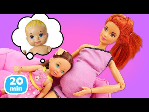 Las aventuras de Barbie y Ken. Los mejores episodios con Evi y otros juguetes.