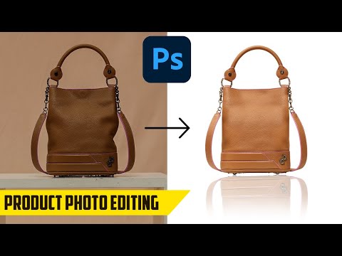 How to edit Product Photos for E-Commerce - Handbag editing Photoshop Tutorial