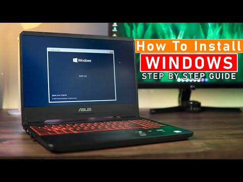 How to Install Windows On ASUS laptop | Bootable Windows Step By Step Guide 2020