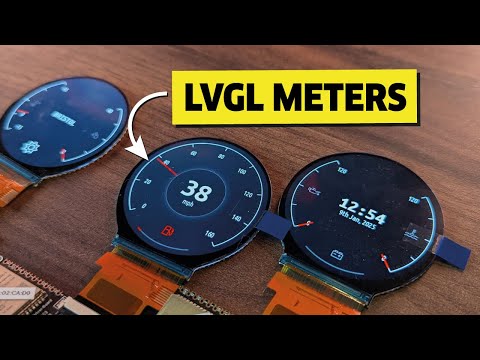 How to Build Beautiful Gauges in LVGL Using Meters