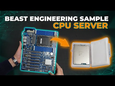 I Built a $6,000+ Server for $1000?! Testing a Crazy ES Intel Xeon Platinum!