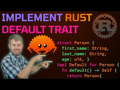 Implement the Simple Rust Default Trait π¦ Rust Tutorial for Developers