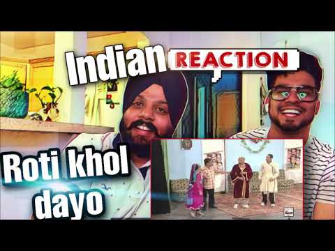 INDIAN REACTION On Pakistani Drama ROTI KHOL dayo|| Iftikhar Thakur || Nasir Chinyoti || Akram Udas|