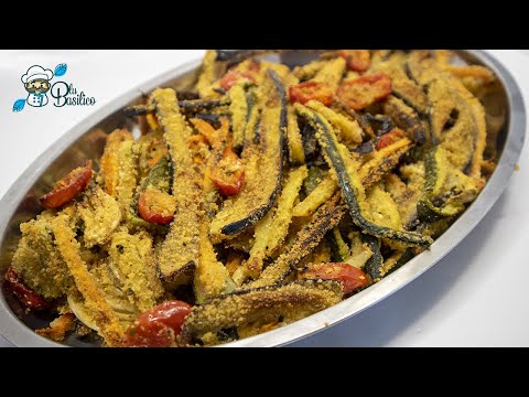 Oven-baked vegetables. Crispy and light.