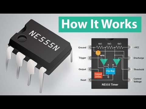 How a 555 Timer IC Works