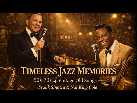 Timeless Jazz Memories 50s–70s 🎷Frank Sinatra & Nat King Cole Greatest Hits | Vintage Old Songs