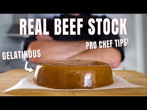 Brown Beef Stock Like a Pro Chef!