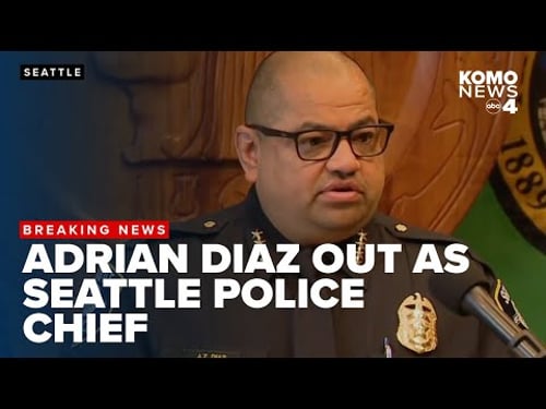 BREAKING: Adrian Diaz out as Seattle's top cop, Sue Rahr named interim police chief