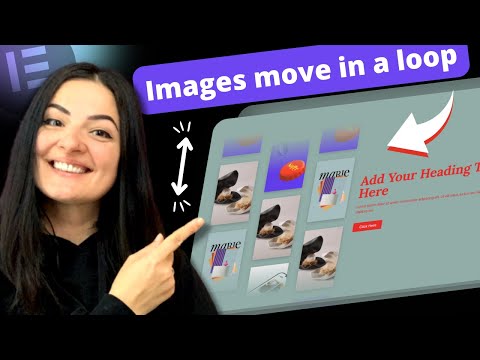 VERTICAL LOOPING CAROUSEL in Elementor - Flexbox Container Edition