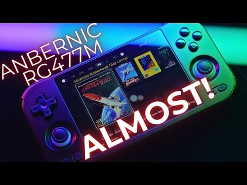 Anbernic RG477M Review: Is the New Flagship Worth It?