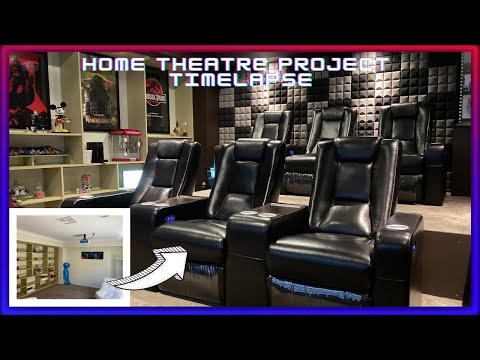 This is proof, build an amazing Home Theater yourself! Home Cinema build timelapse