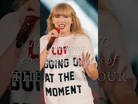 the most ICONIC choreo moments of the eras tour....pt 1! #taylorswift #theerastour #shorts