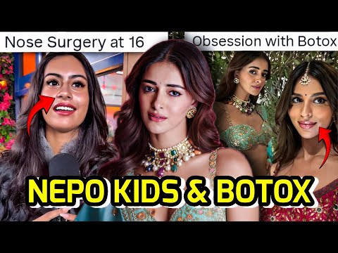 ANANYA PANDAY'S FAKE TAN & LIP FILLERS: BOLLYWOOD NEPOKIDS LYING ABOUT USING BOTOX
