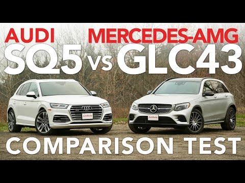2018 Audi SQ5 vs Mercedes-AMG GLC 43 Comparison Test