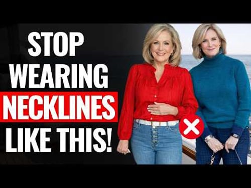 7 Genius Neckline Styling Tricks To Look 10x More Expensive Over 50