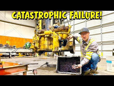 CATERPILLAR 3306 CATASTROPHIC FAILURE DISSASEMBLY!!!!!