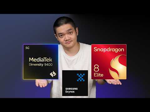 BEST chipset of 2025? Snapdragon 8 Elite vs MediaTek Dimensity 9400