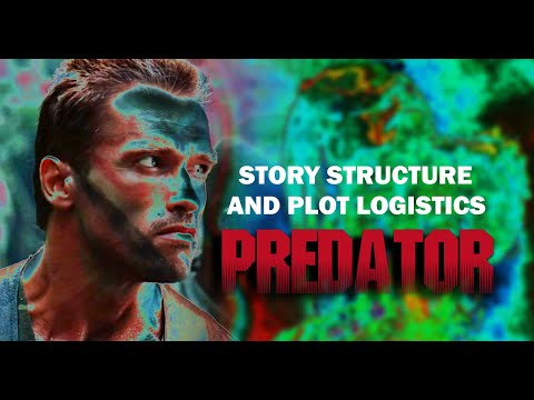 PREDATOR (1987) film analysis story structure plot logistics - Rob Ager collative Learning