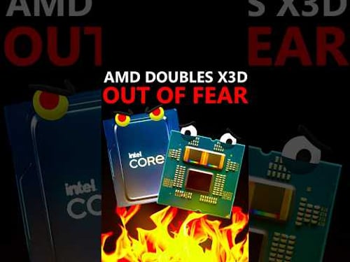 Intel 385K FORCES AMD to DOUBLE 9950X3D V-Cache!