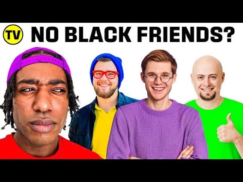 Find The Person Without Black and White Friends