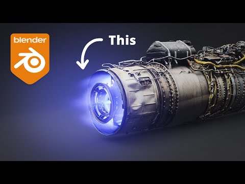 Creating a Jet Engine in Blender | Tutorial