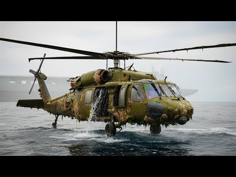 From Field Rescue to Full Operation — The Complete Restoration of a UH-60 Black Hawk Helicopter