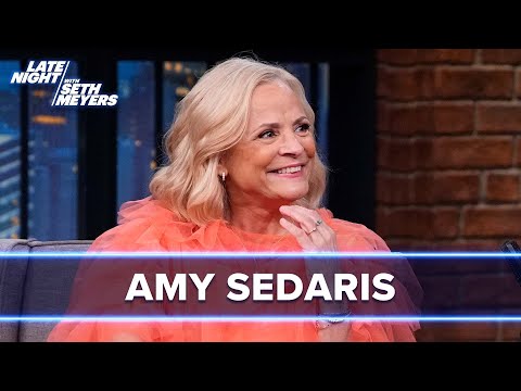 Amy Sedaris Talks About Inviting John Mayer to Her Coloring Club and Shows Off Her Labubu Keychain