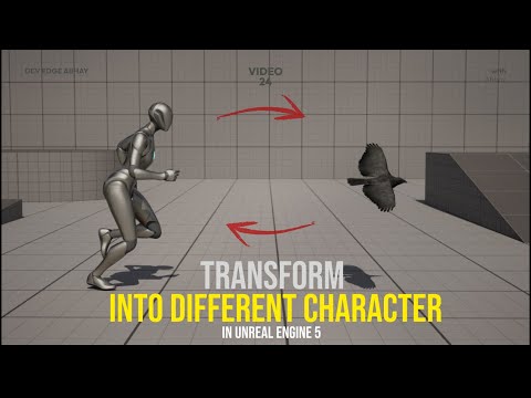 TRANSFORM To Different CHARACTER In Unreal Engine!