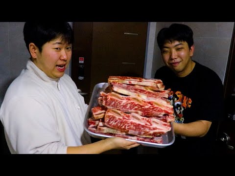 짱 친한! 현종이 형이랑 LA갈비 먹방!!!