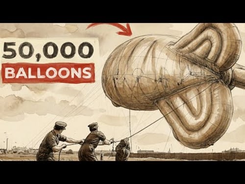 The 'Cheap' British Balloons That Destroyed German Power Stations Without A Single Bomb — Facilities