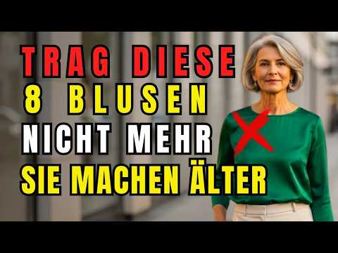 Diese 8 Blusen-Fehler machen älter – hör sofort damit auf!