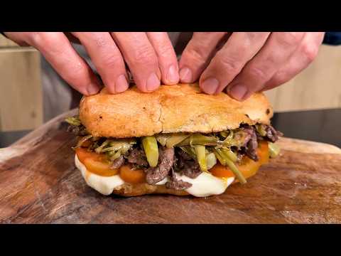 PANINO CON STRACCETTI E CARCIOFI - Ricetta di Chef Max Mariola