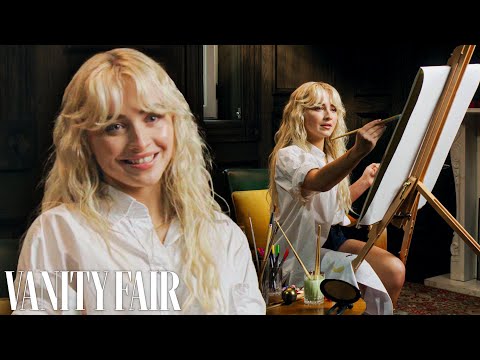 Sabrina Carpenter Creates Her Self Portrait | Vanity Fair