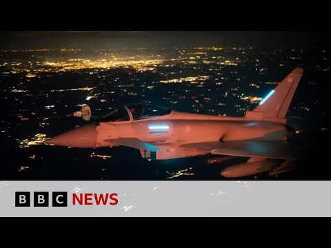 RAF jets join Nato air defence mission over Poland | BBC News