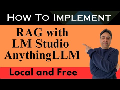 How to Implement RAG locally using LM Studio and AnythingLLM