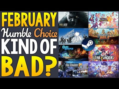 NEW Humble Monthly is Kind of BAD + GREAT STEAM Game DEALS!