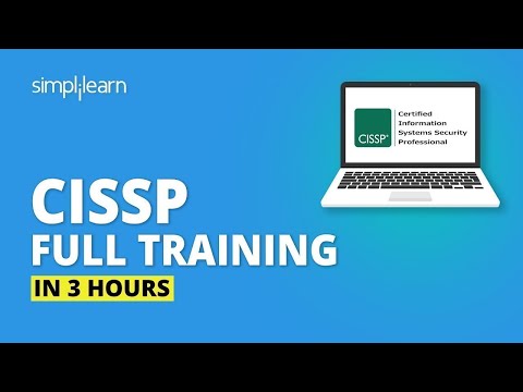 CISSP Full Training Masterclass In 3 Hours | CISSP Training Video 2026 | CISSP Tutorial |Simplilearn