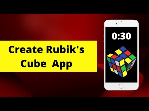 How to create Rubik's Cube App in MIT App Inventor with timer | App Inventor Game