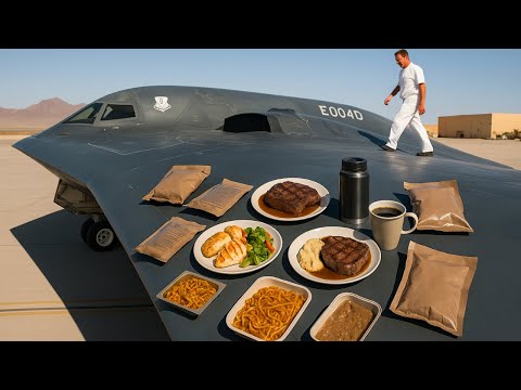 How B‑2 Spirit Bomber Pilots Get FOOD on 30‑Hour Missions