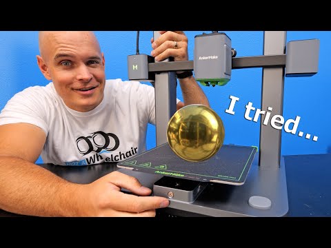 I tried 3D Printing with REAL GOLD......