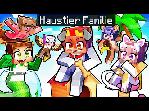 Eine Haustierfamilie in Minecraft haben!