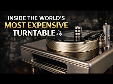 Inside the World’s Most Expensive Turntable 🎶💎