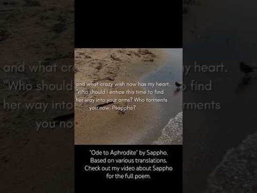 Sappho's "Ode to Aphrodite"