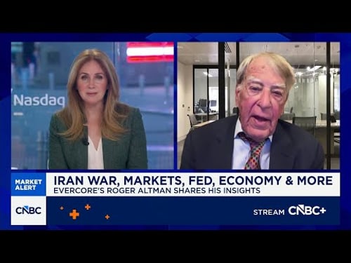It's hard to see how the Iran war ends, says Evercore's Roger Altman