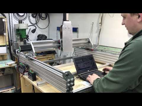 Легкий чпу станок на профиле соберизавод