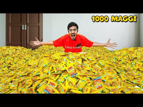 We Cooked 1000 Maggie All At Once | क्या 1000 मैगी बन पायेगी?